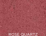 Solid color swatch of rose quartz with a textured pattern