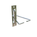 stainless steel h-10 veneer anchor adjustable brick anchor for metal stud wood stud cmu and concrete