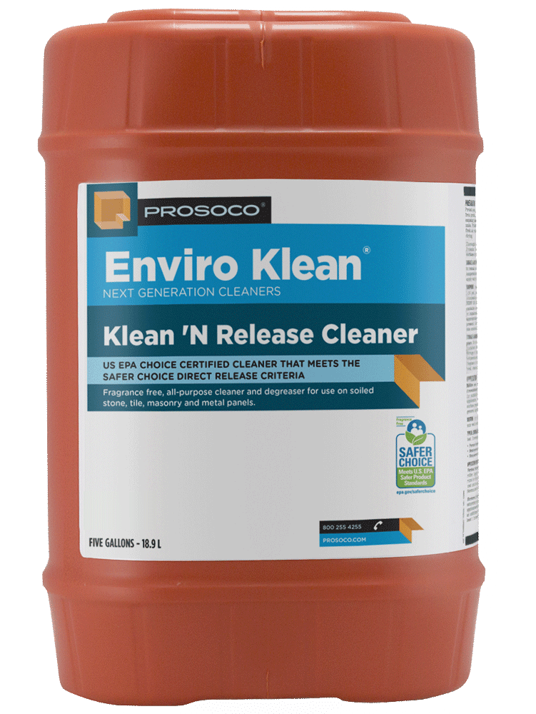 PROSOCO Klean ‘N Release Cleaner – Safer Choice All-Purpose Cleaner ...