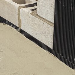 MTI Control Cavity designed for cavity wall construction to maintain a consistent gap for water drainage and ventilation