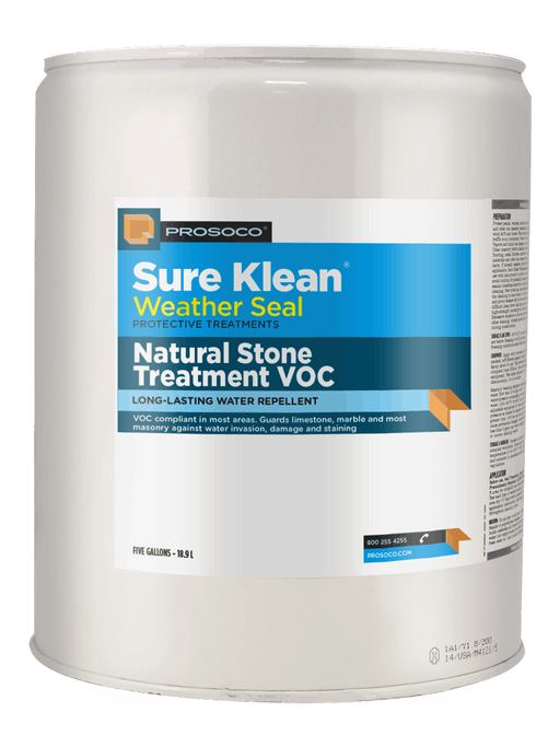 Prosocco Sure Klean Weather Seal container on a white background