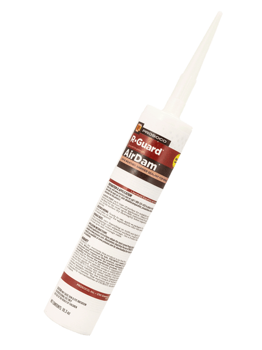 PROSOCO R-Guard AirDam fluid-applied flashing used to seal rough openings and create a continuous air and water barrier