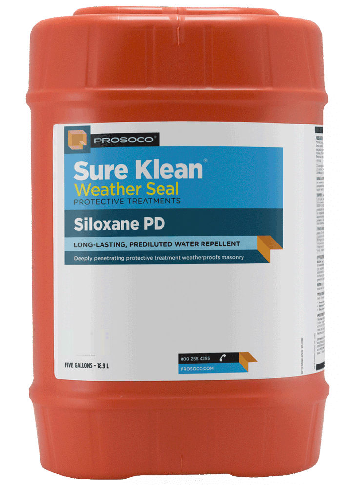 PROSOCO Siloxane PD – Water-Based Silane/Siloxane Water Repellent (5 G ...