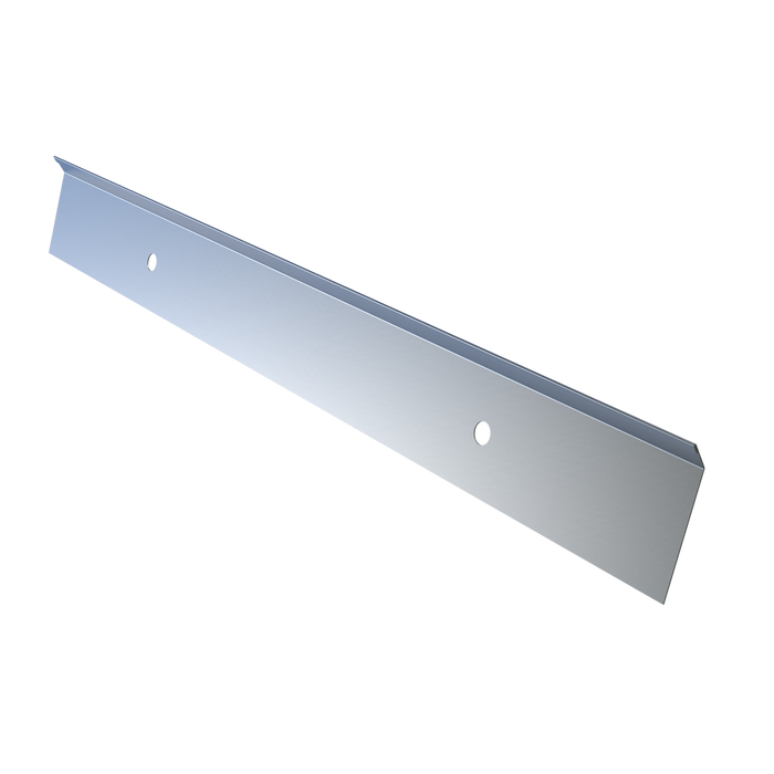 termination bar lip stainless steel flashing termination bar for securing membrane and sealant edge