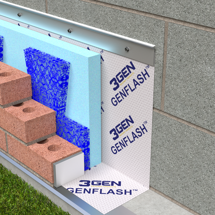 type l termination bar with lip for flashing systems mechanical attachment bar for waterproofing and masonry