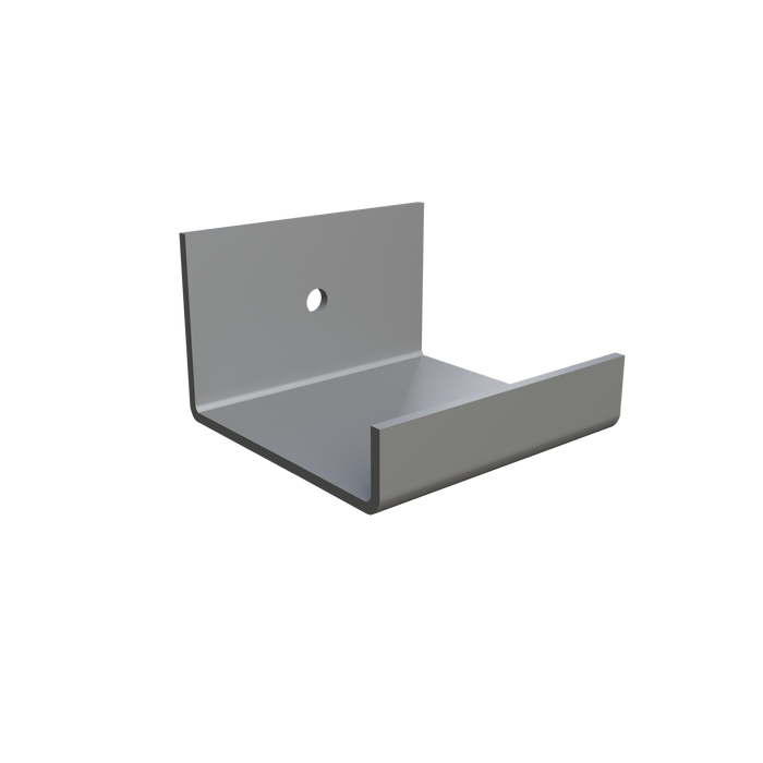 U Stone Anchor – 2" Wide, 1/8" Thick, Type 304 Stainless Steel