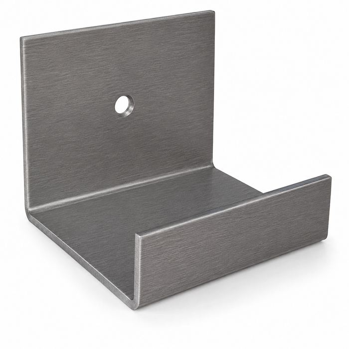 QuickShip U Stone Anchor – 1-1/2" Wide, 1/8" Thick, Type 304 Stainless Steel