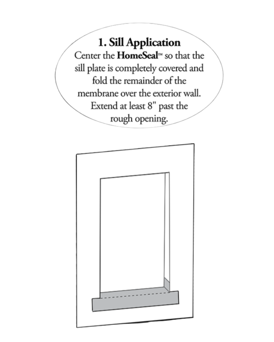 York HomeSeal Window and Door Flashing Membrane - 75' Roll