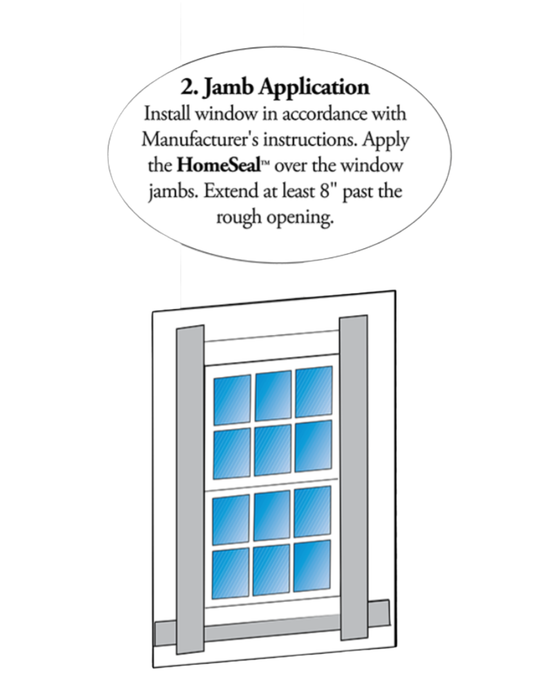 York HomeSeal Window and Door Flashing Membrane - 75' Roll