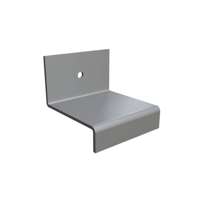 Z Stone Anchor – 2" Wide, 1/8" Thick, Type 304 Stainless Steel