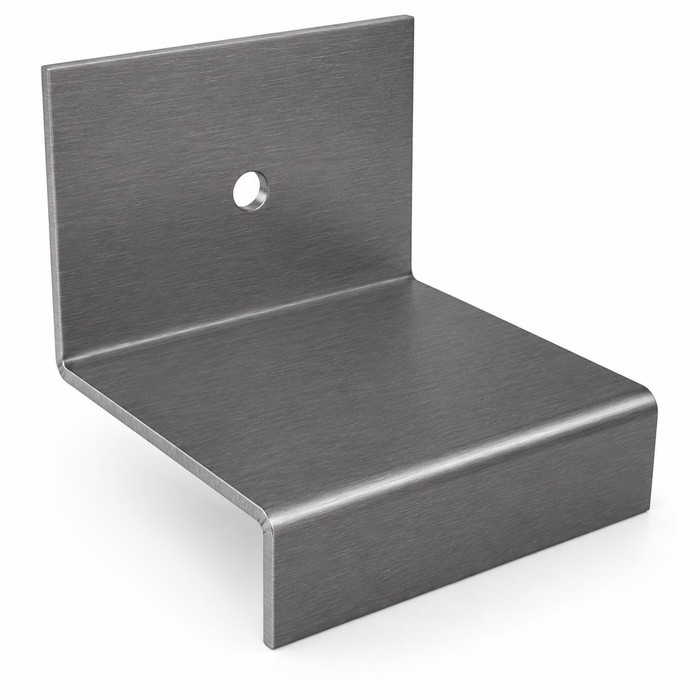 QuickShip Z Stone Anchor – 1-1/2" Wide, 1/8" Thick, Type 304 Stainless Steel