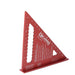 9 inch aluminum mason square for accurate layout, measuring, and masonry work