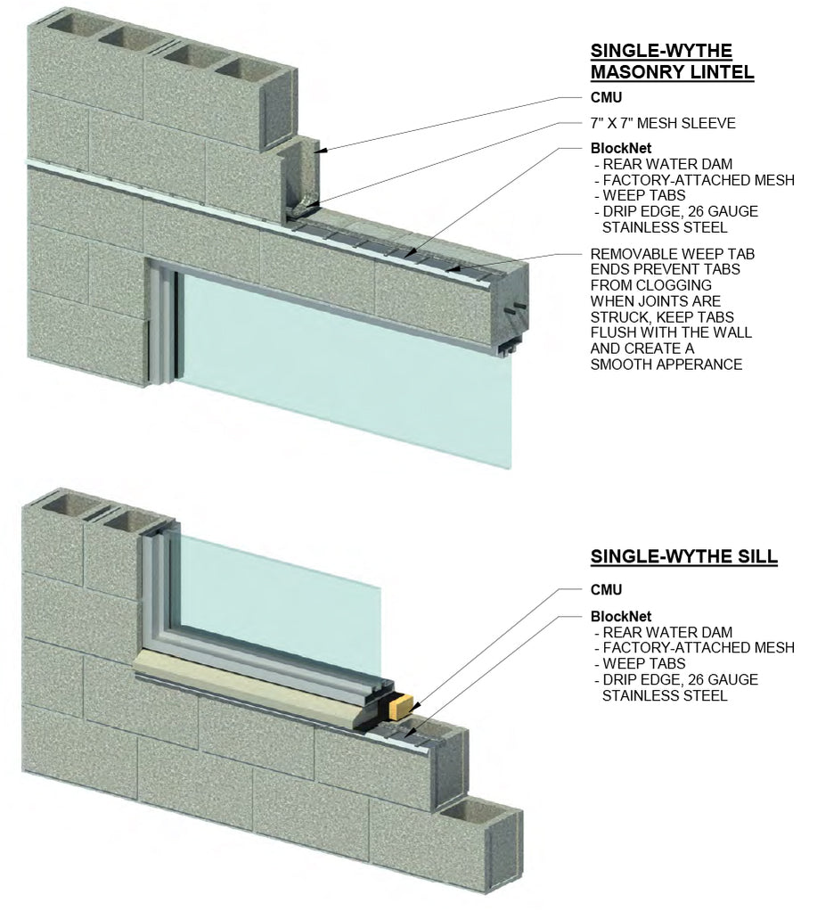 Mortar Net BlockNet (20 Pieces/Box) — MasonryDirect.com
