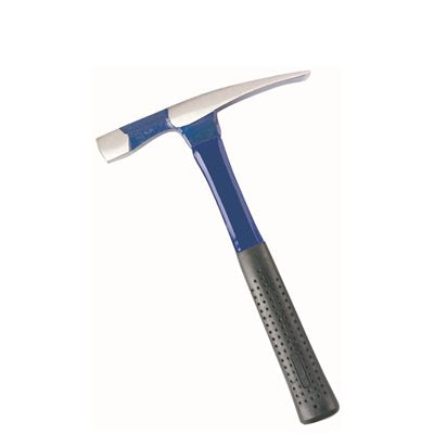 brick hammer 18 oz and 24 oz forged steel with fiberglass handle for masonry and brick work