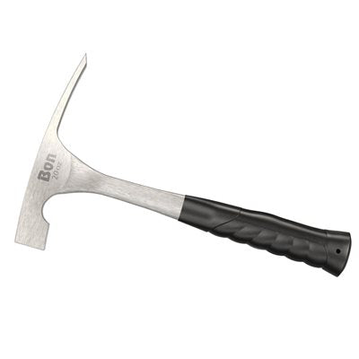 20 oz solid steel brick hammer with non-slip grip for masonry and brick work