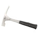 20 oz solid steel brick hammer with non-slip grip for masonry and brick work