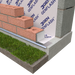 3/8 inch jumbo cell vent for masonry walls weep vent for cavity wall airflow moisture drainage