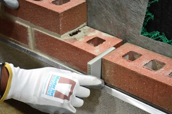 CellVent by Mortar Net, durable wall vent system for masonry and veneer installations in construction projects