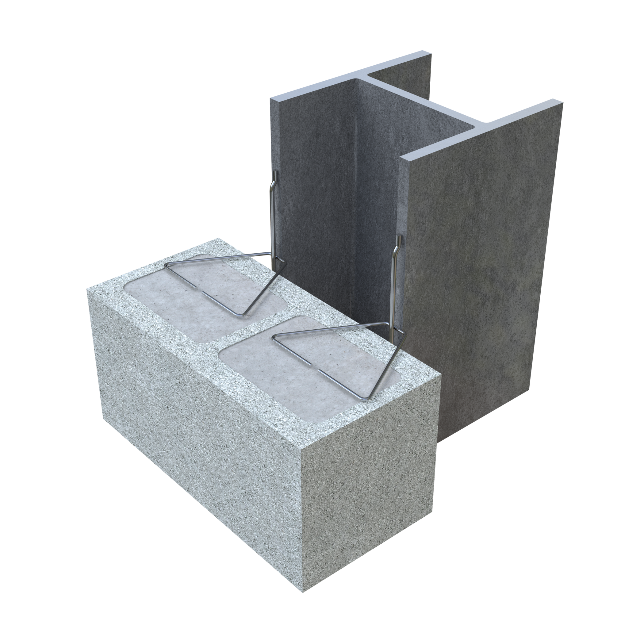 3Gen Masonry Products Column Weld-On Tie – Masonry Anchor for Structur ...
