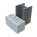 weld on masonry tie for steel column anchoring brick veneer to structural steel frame construction