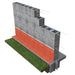 Copper-Fabric SA self-adhering flashing by Hohmann & Barnard, durable solution for veneer and commercial wall installations
