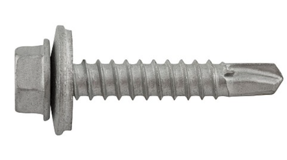 DEWALT Drilit® self-drilling fasteners with bonded sealing washers for steel-to-steel and exterior fastening applications