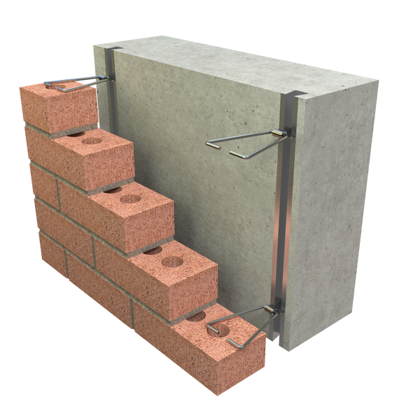 hot dip galvanized dovetail triangle masonry anchor tie for concrete cmu and brick veneer systems
