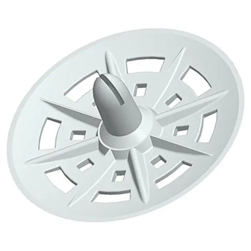 DP400 1-3/4 inch mechanical fastener with stem used for securing insulation and exterior wall system components