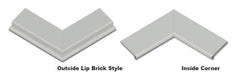 Drip edge corners by Hohmann & Barnard, durable flashing accessory for wall moisture protection and veneer installations