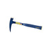 Estwing 24 oz big face rock pick with solid steel and shock reduction grip for geology and rockhounding