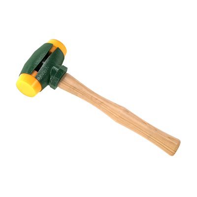 Garland Gar-Dur plastic face mallet with wood handle for non-marring woodworking and assembly tasks