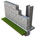 Durable HB 359 Weld-On Column Anchor designed for heavy-duty building frame connections.