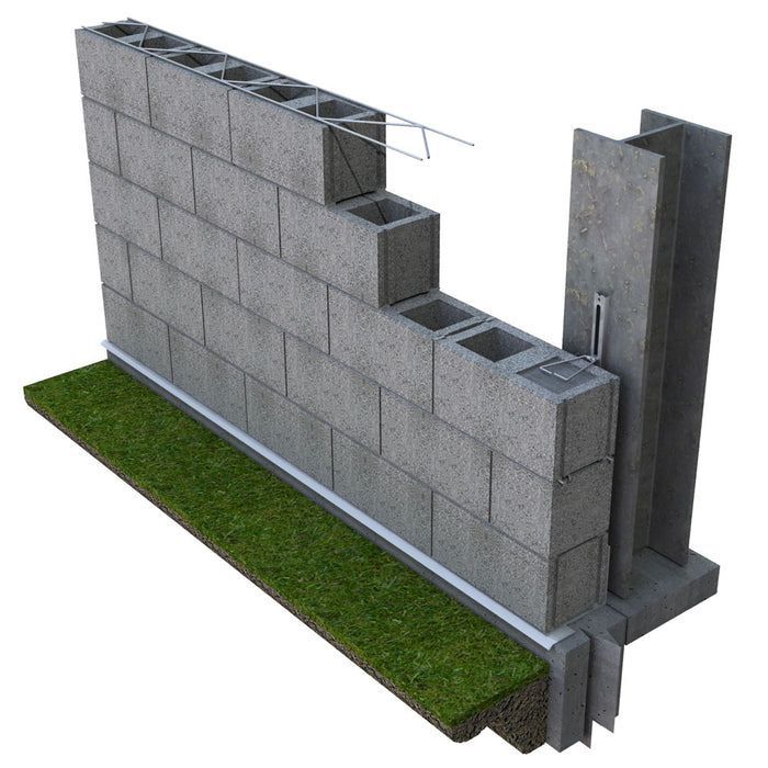Durable HB 360 Gripstay Channel Slot designed for masonry wall reinforcement and structural stability.