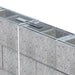 Durable HB Slip-Set Stabilizer Anchor designed for masonry wall reinforcement and control joint stability.