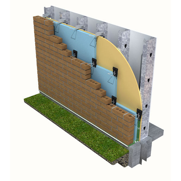 Hohmann & Barnard Wedge-Lok insulation washer supporting building envelope insulation performance.
