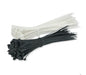 Heavy duty nylon cable ties used for securing tarps, netting, and materials on construction sites