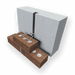 Heckmann triangular veneer anchor provides strong support for brick veneer and concrete masonry walls.