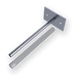 Heckmann pin stabilizing wall anchor with plastic tube for brick veneer and masonry wall stabilization