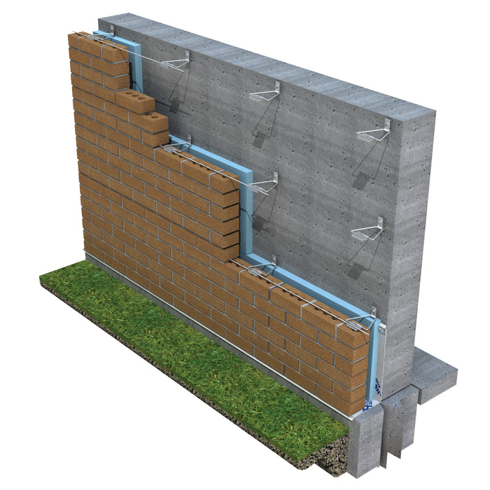 Hohmann & Barnard 345-BT masonry tie, engineered for load-bearing walls and commercial construction projects