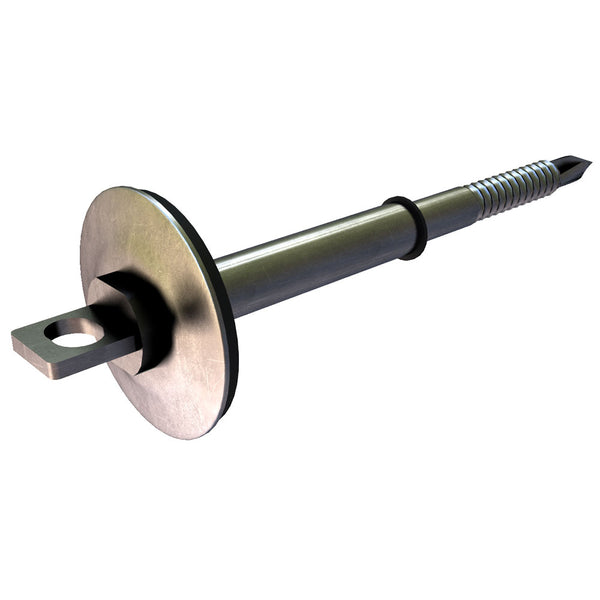Hohmann & Barnard 2-Seal masonry veneer wall tie designed for secure anchoring of brick veneer to backup walls