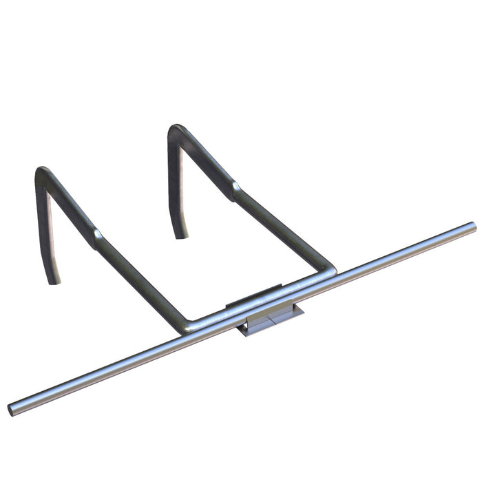 Hohmann & Barnard 2X-Hook with welded seismic clip designed for secure brick veneer wall anchoring.