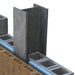Hohmann & Barnard 301W Column Web Tie provides reliable cavity wall and veneer wall support.
