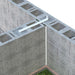 Hohmann & Barnard 344 Partition Anchor provides reliable support for brick veneer and masonry walls.