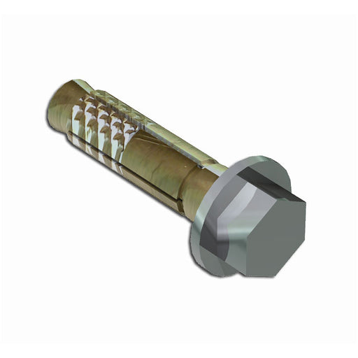 Hohmann & Barnard BL-523 Brass Expansion Bolt for secure anchoring in masonry and concrete walls.
