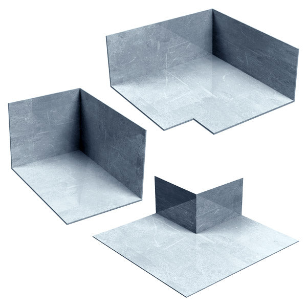 Hohmann & Barnard Flex-Flash corners and end dams, contractor-grade flashing for masonry, stucco, and wall moisture protection