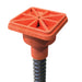 Hohmann & Barnard OSHA Rebar Caps for safe protection of exposed rebar ends on construction sites.