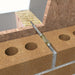 Hohmann & Barnard Torq-Lok Torque-Activated Anchor provides reliable brick veneer and masonry wall stability.