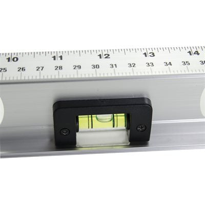 aluminum I-beam spirit level for precise leveling in carpentry, framing, and masonry applications