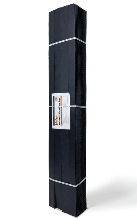 Keene Feather-Fur™ for masonry applications, providing a soft, flexible seal for brick and block walls