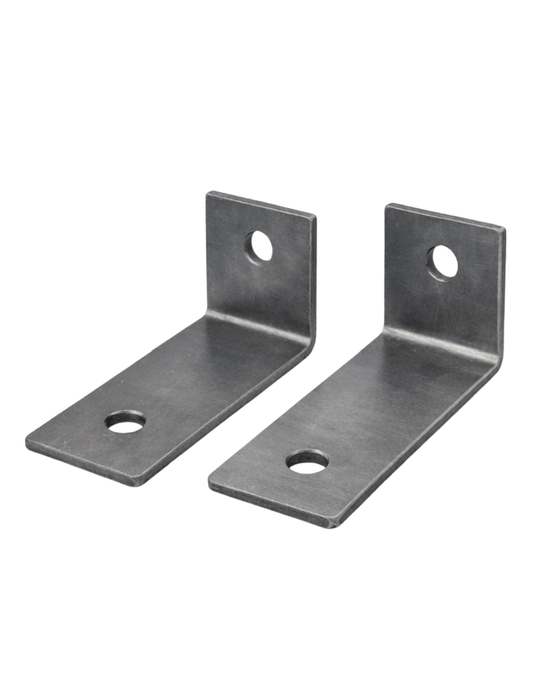 Reliable L Stone Anchor for reinforcing brick, stone veneer, and wall structures.